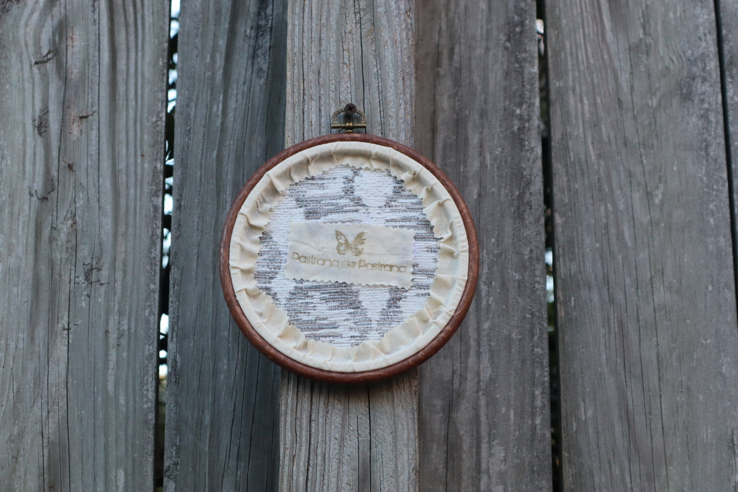 "Music Lover II" Embroidered Hoop