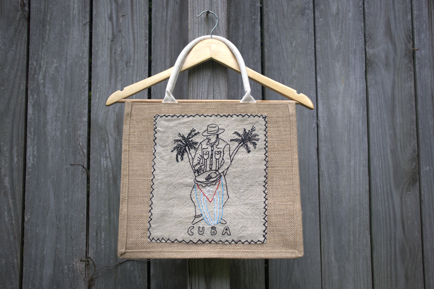 "Un Bolero Más" Jute Tote Bag