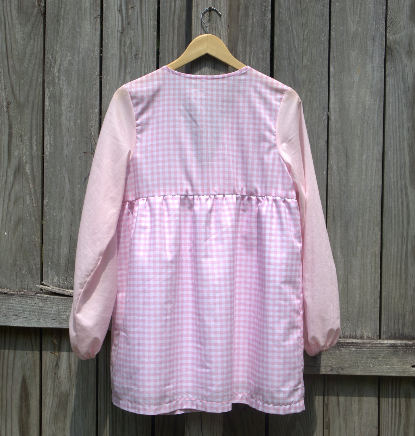 "The Doll" Pink Gingham Mini Dress